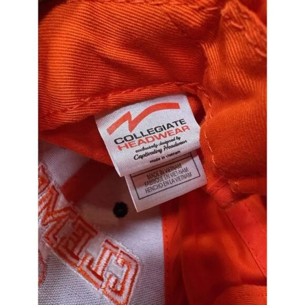 Clemson Tigers Baseball‎ Hat Strapback Orange Cap The Game Paw Logo